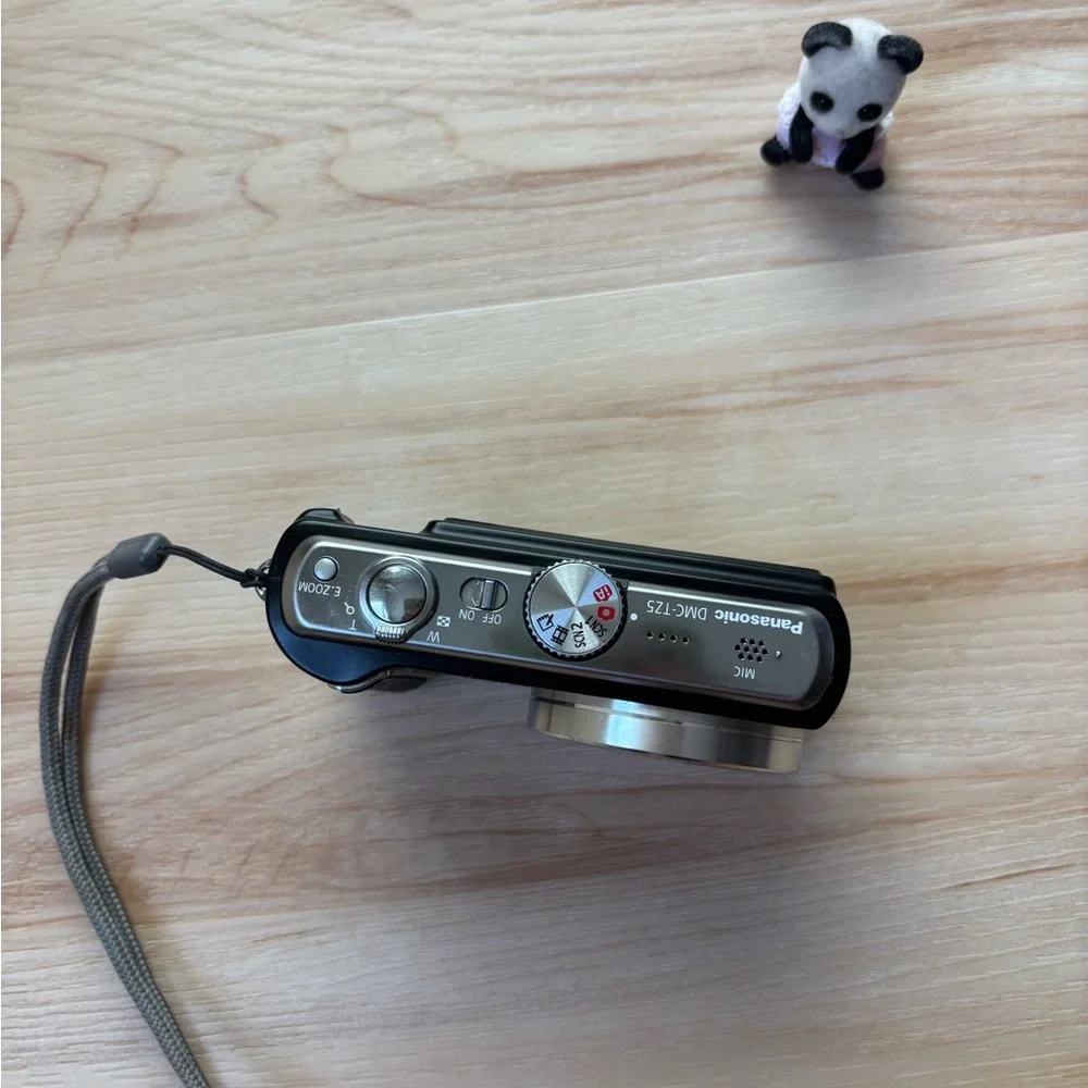 Panasonic Lumix Silver and Black Camera